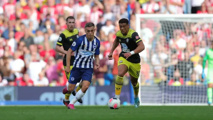 Framed Print : Brighton and Hove Albion vs. Southampton: Premier League Showdown at American Express Community Stadium (24Aug19) Framed Print : Brighton and Hove Albion vs. Southampton: Premier League Showdown at American Express Community Stadium (24Aug19)