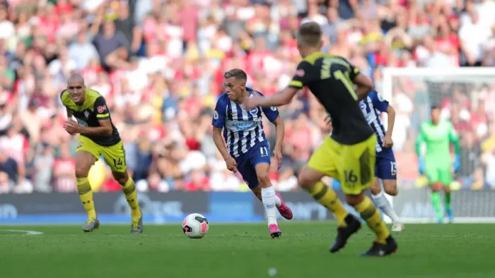 Framed Print : Brighton and Hove Albion vs. Southampton: Premier League Showdown at American Express Community Stadium (24Aug19) Framed Print : Brighton and Hove Albion vs. Southampton: Premier League Showdown at American Express Community Stadium (24Aug19)
