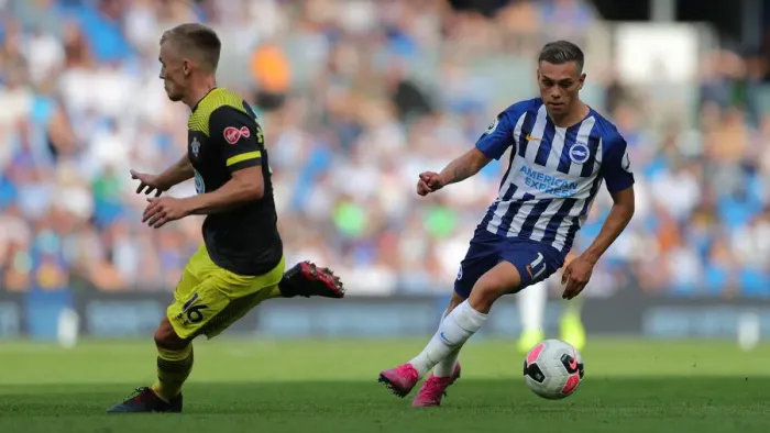 Framed Print : Brighton and Hove Albion vs. Southampton: Premier League Showdown at American Express Community Stadium (24Aug19) Framed Print : Brighton and Hove Albion vs. Southampton: Premier League Showdown at American Express Community Stadium (24Aug19)