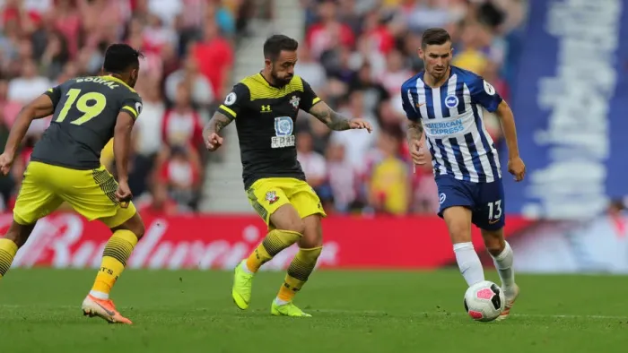 Framed Print : Brighton and Hove Albion vs. Southampton: Premier League Showdown at American Express Community Stadium (24Aug19) Framed Print : Brighton and Hove Albion vs. Southampton: Premier League Showdown at American Express Community Stadium (24Aug19)