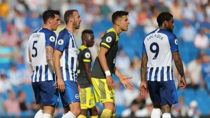 Framed Print : Brighton and Hove Albion vs. Southampton: Premier League Showdown at American Express Community Stadium (August 24, 2019) Framed Print : Brighton and Hove Albion vs. Southampton: Premier League Showdown at American Express Community Stadium (August 24, 2019)