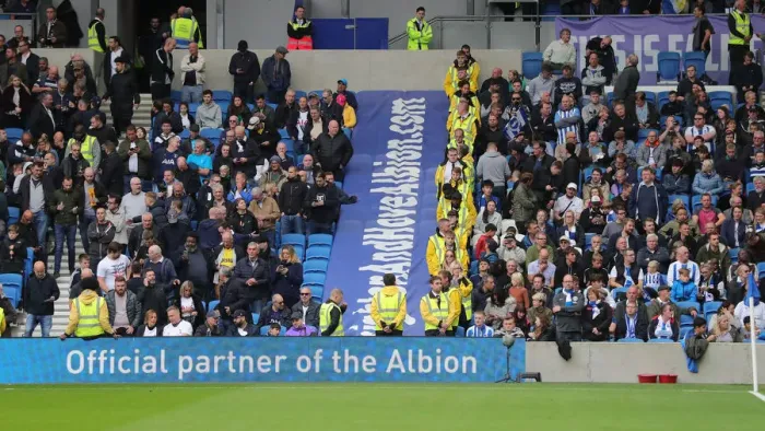Framed Print : Brighton and Hove Albion vs. Tottenham Hotspur: Premier League Showdown at American Express Community Stadium (05OCT19) Framed Print : Brighton and Hove Albion vs. Tottenham Hotspur: Premier League Showdown at American Express Community Stadium (05OCT19)