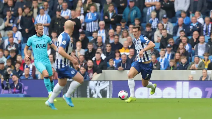Framed Print : Brighton and Hove Albion vs. Tottenham Hotspur: Premier League Showdown at American Express Community Stadium (5th October 2019) Framed Print : Brighton and Hove Albion vs. Tottenham Hotspur: Premier League Showdown at American Express Community Stadium (5th October 2019)