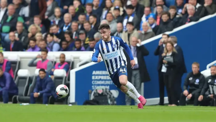 Framed Print : Brighton & Hove Albion vs. Tottenham Hotspur: Premier League Showdown at American Express Community Stadium (5th October 2019)