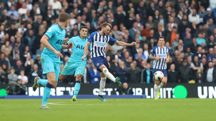 Framed Print : Brighton and Hove Albion vs. Tottenham Hotspur: Premier League Showdown at American Express Community Stadium (5th October 2019) Framed Print : Brighton and Hove Albion vs. Tottenham Hotspur: Premier League Showdown at American Express Community Stadium (5th October 2019)