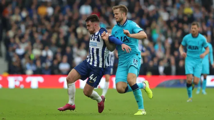 Framed Print : Brighton and Hove Albion vs. Tottenham Hotspur: Premier League Showdown at American Express Community Stadium (5th October 2019) Framed Print : Brighton and Hove Albion vs. Tottenham Hotspur: Premier League Showdown at American Express Community Stadium (5th October 2019)