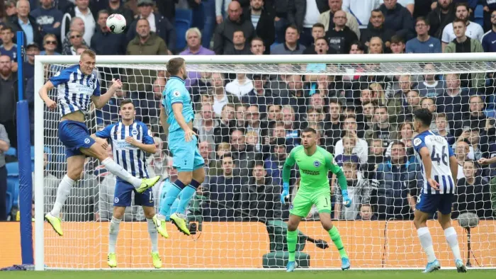 Framed Print : Brighton and Hove Albion vs. Tottenham Hotspur: Premier League Showdown at American Express Community Stadium (5th October 2019) Framed Print : Brighton and Hove Albion vs. Tottenham Hotspur: Premier League Showdown at American Express Community Stadium (5th October 2019)