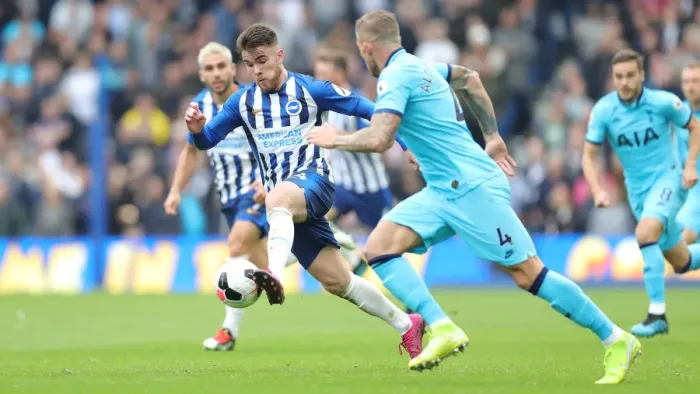 Framed Print : Brighton & Hove Albion vs. Tottenham Hotspur: Premier League Showdown at American Express Community Stadium (5th October 2019) Framed Print : Brighton & Hove Albion vs. Tottenham Hotspur: Premier League Showdown at American Express Community Stadium (5th October 2019)