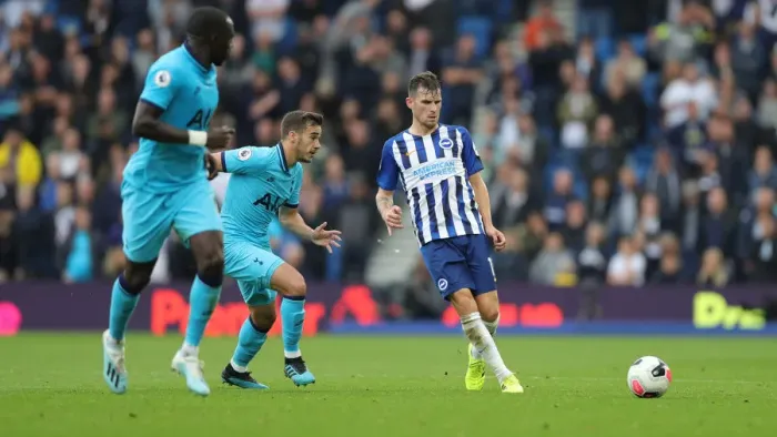 Framed Print : Brighton and Hove Albion vs. Tottenham Hotspur: Premier League Showdown at American Express Community Stadium (5th October 2019) Framed Print : Brighton and Hove Albion vs. Tottenham Hotspur: Premier League Showdown at American Express Community Stadium (5th October 2019)