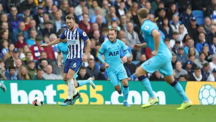Framed Print : Brighton and Hove Albion vs. Tottenham Hotspur: Premier League Showdown at American Express Community Stadium (5th October 2019) Framed Print : Brighton and Hove Albion vs. Tottenham Hotspur: Premier League Showdown at American Express Community Stadium (5th October 2019)