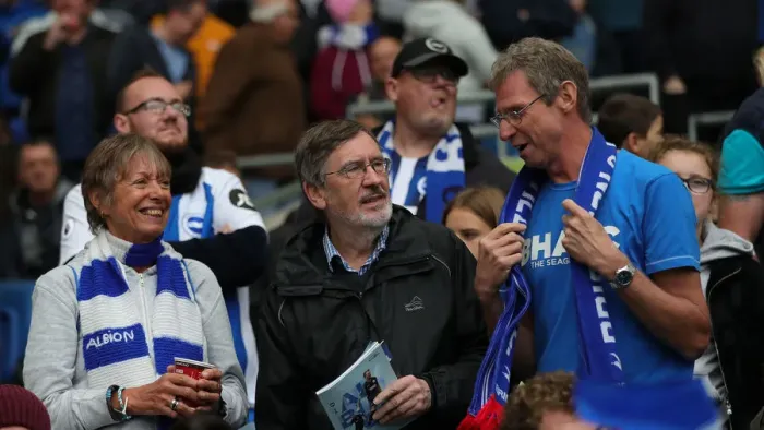 Framed Print : Brighton and Hove Albion vs. Tottenham Hotspur: Premier League Showdown at American Express Community Stadium (5th October 2019)
