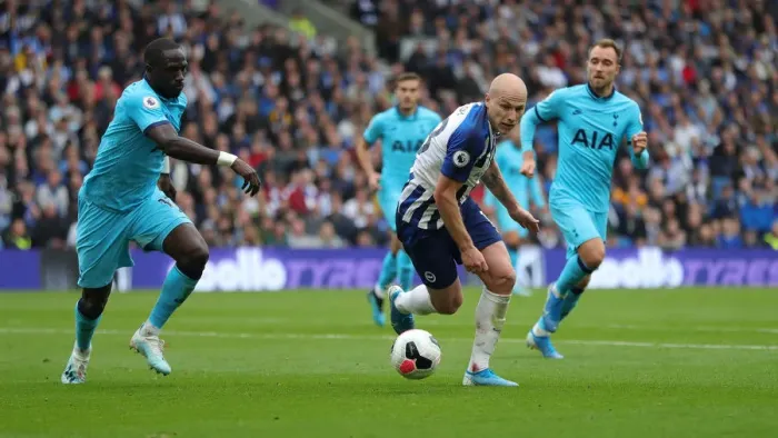 Framed Print : Brighton and Hove Albion vs. Tottenham Hotspur: Premier League Showdown at American Express Community Stadium (5th October 2019) Framed Print : Brighton and Hove Albion vs. Tottenham Hotspur: Premier League Showdown at American Express Community Stadium (5th October 2019)