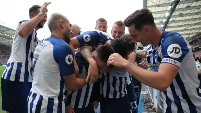 Framed Print : Brighton and Hove Albion vs. Tottenham Hotspur: Premier League Showdown at American Express Community Stadium (5th October 2019) Framed Print : Brighton and Hove Albion vs. Tottenham Hotspur: Premier League Showdown at American Express Community Stadium (5th October 2019)