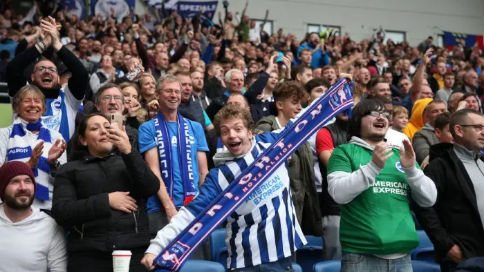 Framed Print : Brighton and Hove Albion vs. Tottenham Hotspur: Premier League Showdown at American Express Community Stadium (5th October 2019) Framed Print : Brighton and Hove Albion vs. Tottenham Hotspur: Premier League Showdown at American Express Community Stadium (5th October 2019)