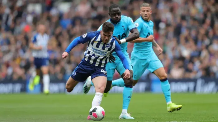 Framed Print : Brighton and Hove Albion vs. Tottenham Hotspur: Premier League Showdown at American Express Community Stadium (5th October 2019) Framed Print : Brighton and Hove Albion vs. Tottenham Hotspur: Premier League Showdown at American Express Community Stadium (5th October 2019)