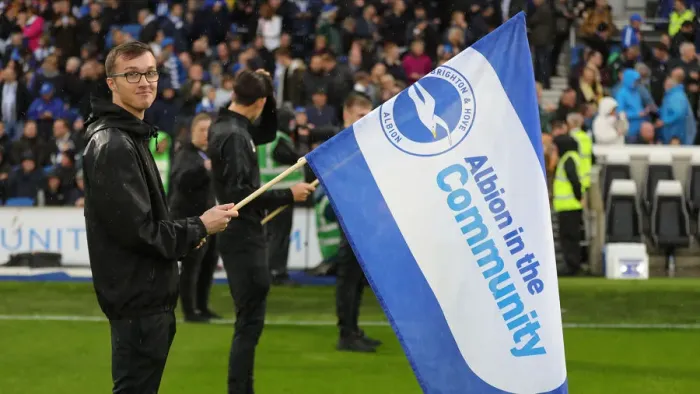 Framed Print : Brighton and Hove Albion vs. Everton: October 2019 Premier League Showdown at American Express Community Stadium