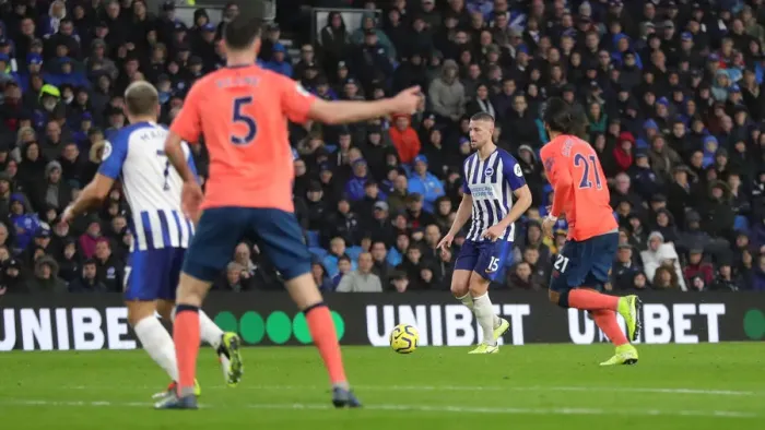 Framed Print : Brighton and Hove Albion vs. Everton: A Premier League Showdown at American Express Community Stadium (26OCT19)