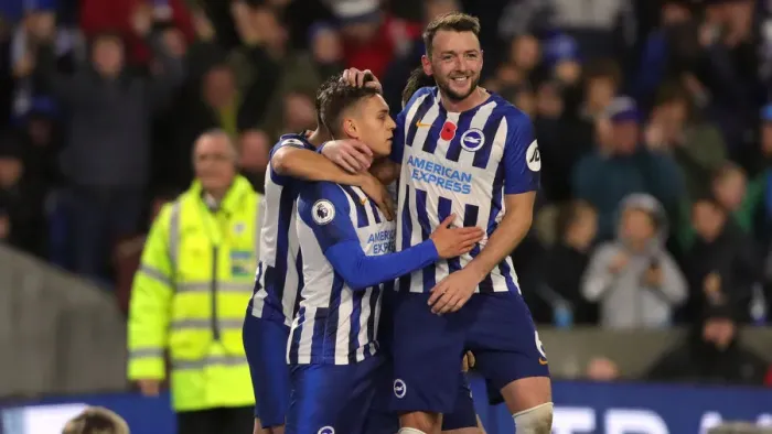 Framed Print : Brighton and Hove Albion vs. Norwich City: Premier League Showdown at American Express Community Stadium (November 2, 2019) Framed Print : Brighton and Hove Albion vs. Norwich City: Premier League Showdown at American Express Community Stadium (November 2, 2019)