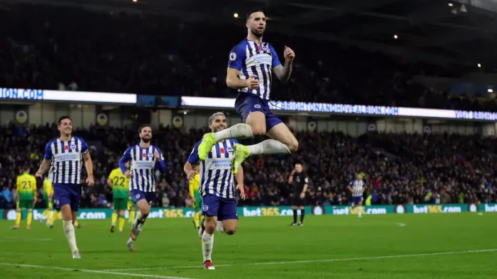 Framed Print : Brighton and Hove Albion vs. Norwich City: Premier League Showdown at American Express Community Stadium (November 2019)