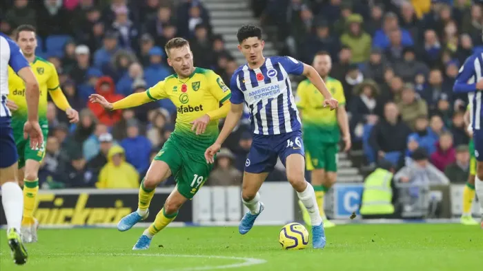 Framed Print : Brighton and Hove Albion vs. Norwich City: Premier League Showdown at American Express Community Stadium (November 2, 2019) Framed Print : Brighton and Hove Albion vs. Norwich City: Premier League Showdown at American Express Community Stadium (November 2, 2019)
