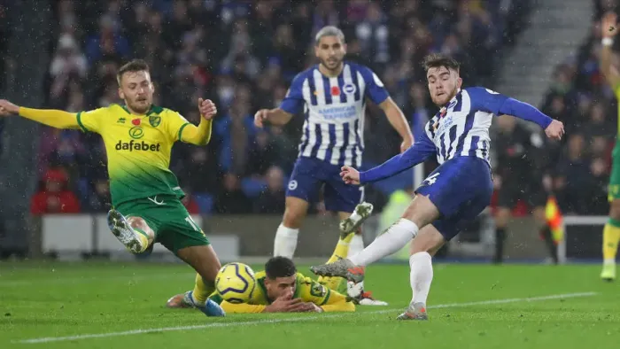 Framed Print : Brighton and Hove Albion vs. Norwich City: Premier League Showdown at American Express Community Stadium (November 2, 2019) Framed Print : Brighton and Hove Albion vs. Norwich City: Premier League Showdown at American Express Community Stadium (November 2, 2019)