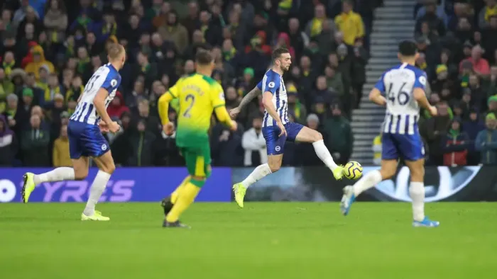 Framed Print : Brighton and Hove Albion vs. Norwich City: Premier League Showdown at American Express Community Stadium (November 2, 2019)