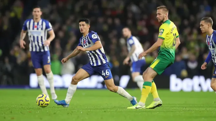 Framed Print : Brighton and Hove Albion vs. Norwich City: Premier League Showdown at American Express Community Stadium (November 2, 2019) Framed Print : Brighton and Hove Albion vs. Norwich City: Premier League Showdown at American Express Community Stadium (November 2, 2019)