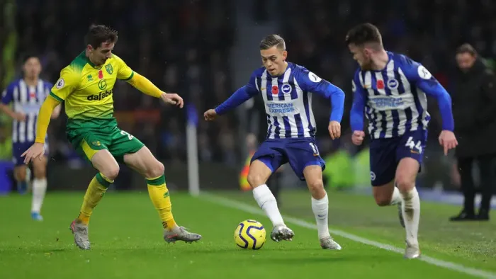 Framed Print : Brighton and Hove Albion vs. Norwich City: Premier League Battle at American Express Community Stadium (November 2, 2019) Framed Print : Brighton and Hove Albion vs. Norwich City: Premier League Battle at American Express Community Stadium (November 2, 2019)