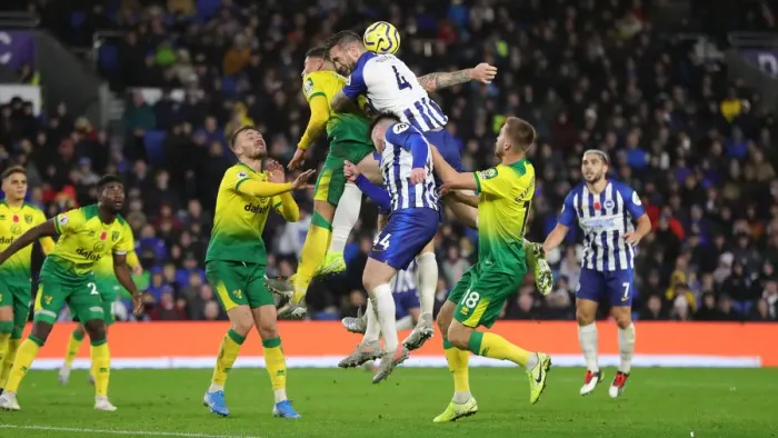 Framed Print : Brighton and Hove Albion vs. Norwich City: Premier League Showdown at American Express Community Stadium (November 2, 2019) Framed Print : Brighton and Hove Albion vs. Norwich City: Premier League Showdown at American Express Community Stadium (November 2, 2019)