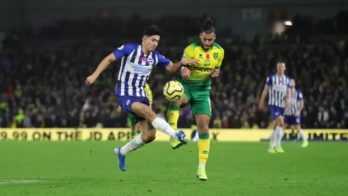 Framed Print : Brighton and Hove Albion vs. Norwich City: Premier League Showdown at American Express Community Stadium (November 2, 2019) Framed Print : Brighton and Hove Albion vs. Norwich City: Premier League Showdown at American Express Community Stadium (November 2, 2019)