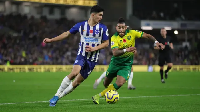 Framed Print : Brighton and Hove Albion vs. Norwich City: Premier League Showdown at American Express Community Stadium (November 2, 2019) Framed Print : Brighton and Hove Albion vs. Norwich City: Premier League Showdown at American Express Community Stadium (November 2, 2019)