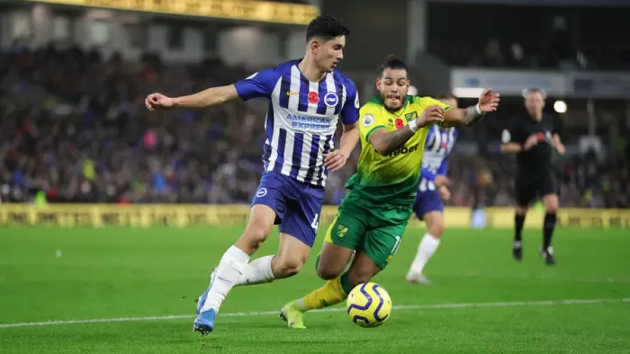 Framed Print : Brighton and Hove Albion vs. Norwich City: Premier League Showdown at American Express Community Stadium (November 2, 2019) Framed Print : Brighton and Hove Albion vs. Norwich City: Premier League Showdown at American Express Community Stadium (November 2, 2019)