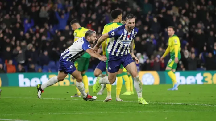 Framed Print : Brighton and Hove Albion vs. Norwich City: Premier League Showdown at American Express Community Stadium (November 2, 2019) Framed Print : Brighton and Hove Albion vs. Norwich City: Premier League Showdown at American Express Community Stadium (November 2, 2019)