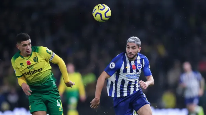 Framed Print : Brighton and Hove Albion vs. Norwich City: Premier League Showdown at American Express Community Stadium (Nov. 2, 2019) Framed Print : Brighton and Hove Albion vs. Norwich City: Premier League Showdown at American Express Community Stadium (Nov. 2, 2019)
