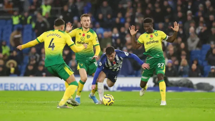 Framed Print : Brighton and Hove Albion vs. Norwich City: Premier League Showdown at American Express Community Stadium (November 2, 2019) Framed Print : Brighton and Hove Albion vs. Norwich City: Premier League Showdown at American Express Community Stadium (November 2, 2019)
