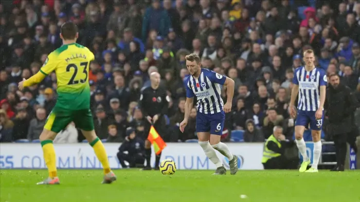 Framed Print : Brighton and Hove Albion vs. Norwich City: Premier League Showdown at American Express Community Stadium (November 2, 2019) Framed Print : Brighton and Hove Albion vs. Norwich City: Premier League Showdown at American Express Community Stadium (November 2, 2019)