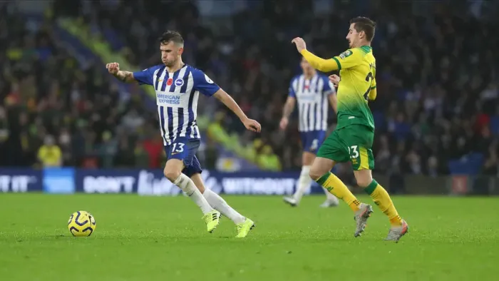Framed Print : Brighton and Hove Albion vs. Norwich City: Premier League Showdown at American Express Community Stadium (November 2, 2019) Framed Print : Brighton and Hove Albion vs. Norwich City: Premier League Showdown at American Express Community Stadium (November 2, 2019)