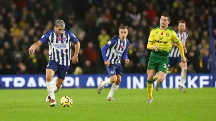 Framed Print : Brighton and Hove Albion vs. Norwich City: Premier League Showdown at American Express Community Stadium (November 2, 2019) Framed Print : Brighton and Hove Albion vs. Norwich City: Premier League Showdown at American Express Community Stadium (November 2, 2019)