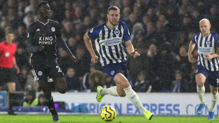Framed Print : Brighton and Hove Albion vs. Leicester City: Premier League Showdown at American Express Community Stadium (November 23, 2019) Framed Print : Brighton and Hove Albion vs. Leicester City: Premier League Showdown at American Express Community Stadium (November 23, 2019)