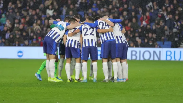 Framed Print : Brighton and Hove Albion vs. Leicester City: Premier League Showdown at American Express Community Stadium (Nov. 23, 2019) Framed Print : Brighton and Hove Albion vs. Leicester City: Premier League Showdown at American Express Community Stadium (Nov. 23, 2019)