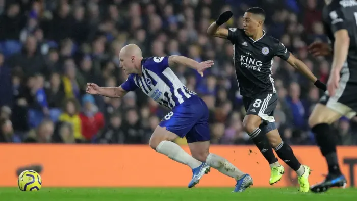 Framed Print : Brighton and Hove Albion vs. Leicester City: Premier League Showdown at American Express Community Stadium (November 23, 2019) Framed Print : Brighton and Hove Albion vs. Leicester City: Premier League Showdown at American Express Community Stadium (November 23, 2019)