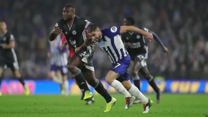 Framed Print : Brighton and Hove Albion vs. Leicester City: Premier League Showdown at American Express Community Stadium (Nov 2019) Framed Print : Brighton and Hove Albion vs. Leicester City: Premier League Showdown at American Express Community Stadium (Nov 2019)