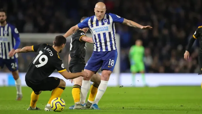 Framed Print : Brighton & Hove Albion vs. Wolverhampton Wanderers: Premier League Battle at American Express Community Stadium (December 8, 2019) Framed Print : Brighton & Hove Albion vs. Wolverhampton Wanderers: Premier League Battle at American Express Community Stadium (December 8, 2019)