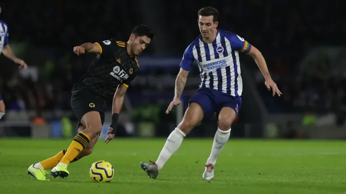 Framed Print : Brighton and Hove Albion vs. Wolverhampton Wanderers: Premier League Battle at American Express Community Stadium (08DEC19) Framed Print : Brighton and Hove Albion vs. Wolverhampton Wanderers: Premier League Battle at American Express Community Stadium (08DEC19)