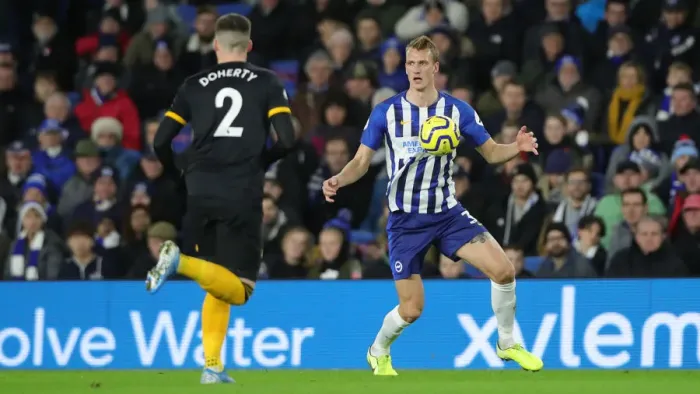 Framed Print : Brighton and Hove Albion vs. Wolverhampton Wanderers: Premier League Battle at American Express Community Stadium (08DEC19) Framed Print : Brighton and Hove Albion vs. Wolverhampton Wanderers: Premier League Battle at American Express Community Stadium (08DEC19)