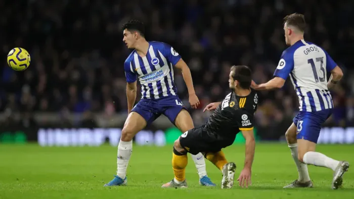 Framed Print : Brighton and Hove Albion vs. Wolverhampton Wanderers: A Premier League Showdown at American Express Community Stadium (08DEC19) Framed Print : Brighton and Hove Albion vs. Wolverhampton Wanderers: A Premier League Showdown at American Express Community Stadium (08DEC19)