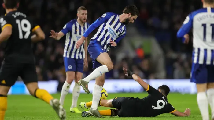 Framed Print : Brighton & Hove Albion vs. Wolverhampton Wanderers: Premier League Battle at American Express Community Stadium (08DEC19) Framed Print : Brighton & Hove Albion vs. Wolverhampton Wanderers: Premier League Battle at American Express Community Stadium (08DEC19)