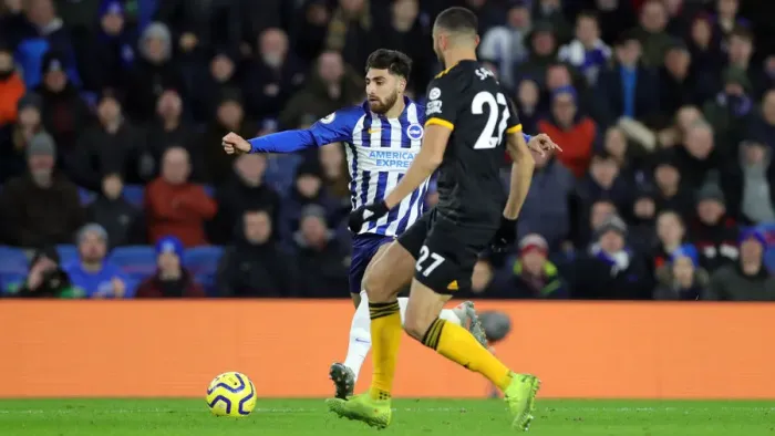 Framed Print : Brighton and Hove Albion vs. Wolverhampton Wanderers: Premier League Battle at American Express Community Stadium (08DEC19) Framed Print : Brighton and Hove Albion vs. Wolverhampton Wanderers: Premier League Battle at American Express Community Stadium (08DEC19)