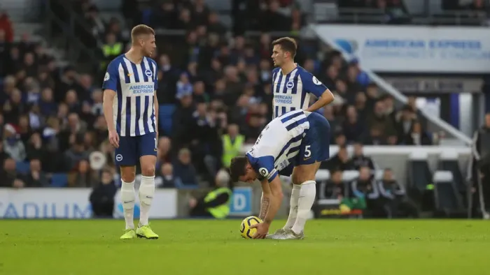 Framed Print : Brighton and Hove Albion vs. Sheffield United: Premier League Battle at American Express Community Stadium (21DEC19) Framed Print : Brighton and Hove Albion vs. Sheffield United: Premier League Battle at American Express Community Stadium (21DEC19)