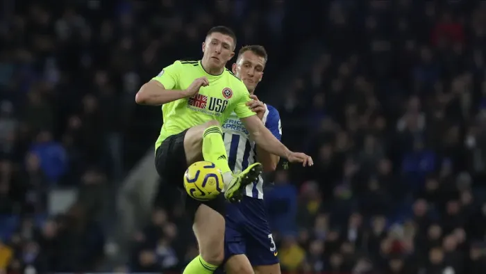 Framed Print : Brighton and Hove Albion vs. Sheffield United: Premier League Battle at American Express Community Stadium (21DEC19) Framed Print : Brighton and Hove Albion vs. Sheffield United: Premier League Battle at American Express Community Stadium (21DEC19)